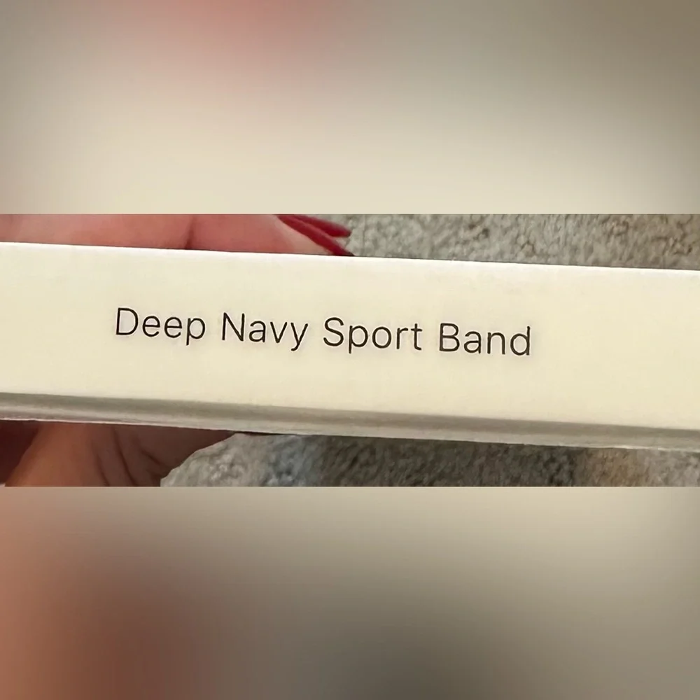 Apple Watch Deep Navy Sport Band 40mm S/M M/L